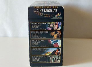 Caja 5 DVD Obras Maestras Cine Familiar