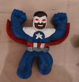 Lote 9 Figure Goo Jit Zu Marvel DC Sonic