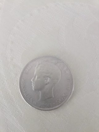 Moneda Alfonso XII Rey 1875 España