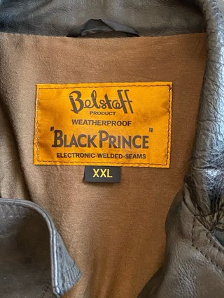 Chaqueta Belstaff Black Prince Vintage Negra