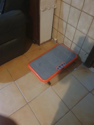 Plataforma vibratoria de gimnasia