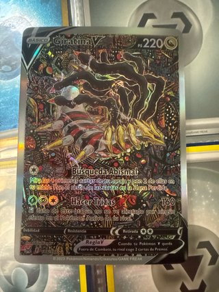 Carta Pokémon Giratina V - Búsqueda Abismal