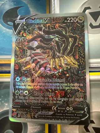 Carta Pokémon Giratina V - Búsqueda Abismal