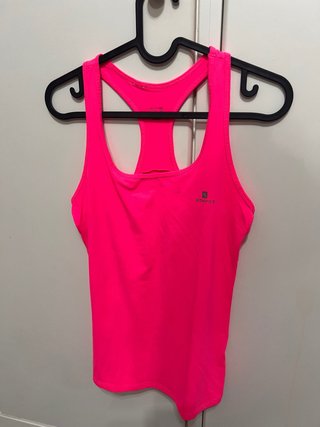 Camiseta deportiva Domyos mujer rosa Talla XS