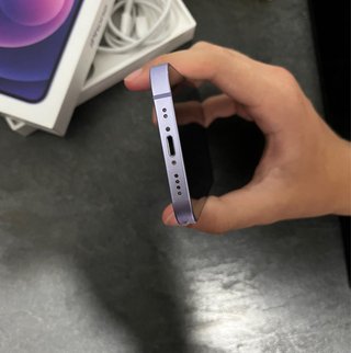 iPhone 12 mini púrpura como nuevo 64 gb