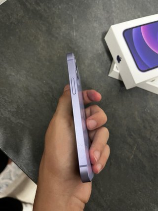 iPhone 12 mini púrpura como nuevo 64 gb