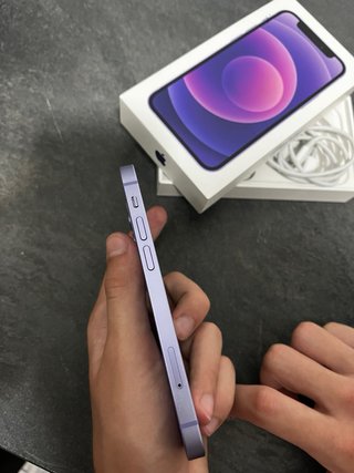iPhone 12 mini púrpura como nuevo 64 gb