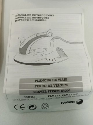 Plancha de viaje Fagor sin estrenar