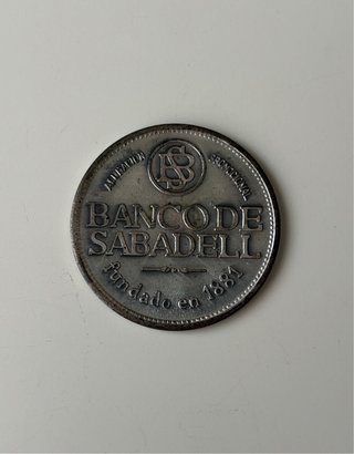 Moneda  Banco Sabadell + periodico El Mundo