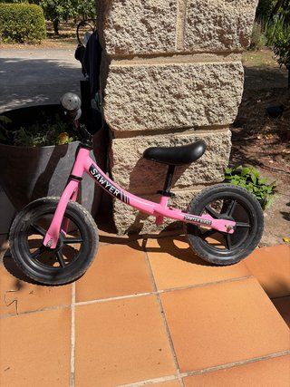 Bici de equilibrio Sawyer rosa