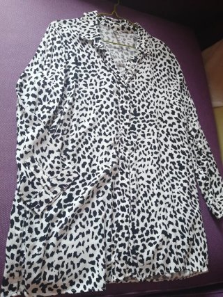 Camisa estampada mujer