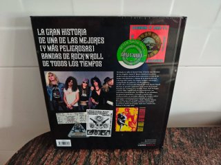 Libro Guns N' Roses 40 Aniversario Nuevo