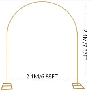 Se alquila arco para bodas y eventos