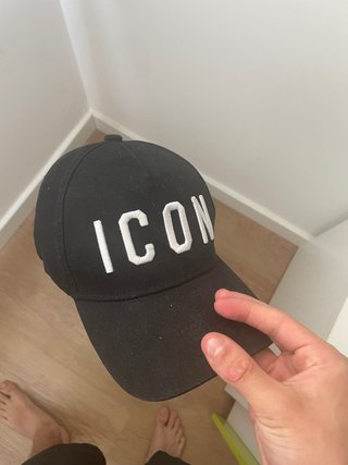 Gorra DSQUARED2 ICON Negra