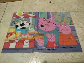 Puzzle Peppa Pig 2 Puzzles Madera