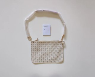 Pollini, Heritage, shopping bag, avorio/lacca