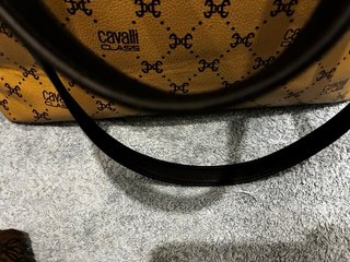 Bolso Cavalli Marrón y Dorado