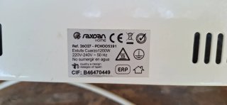 Calentador Raypan Blanco