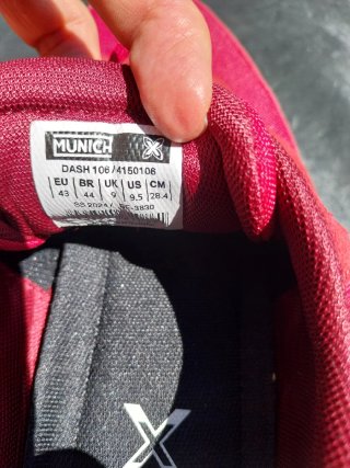 Zapatillas Munich Dash Rojas