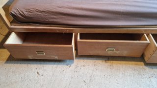 Cama nido madera con cajones