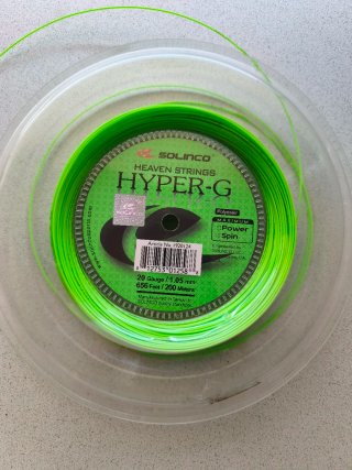 Cordajes Tenis: Hyper G, Isospeed, Babolat