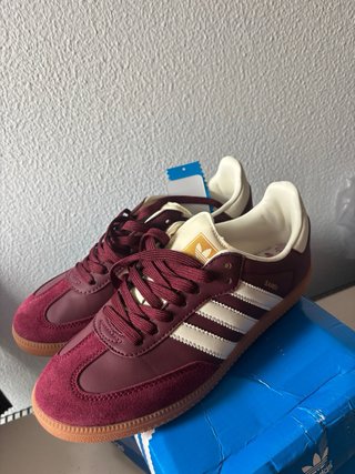 Adidas Samba Granate Nuevas Talla 39