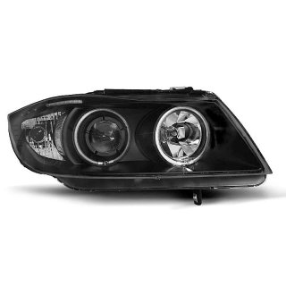 Faros delanteros BMW Serie 3 E90 Angel Eyes CCFL N