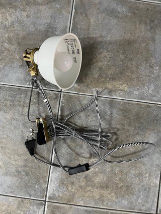 Juego de 2 Lámparas Pinza Ikea Blanca