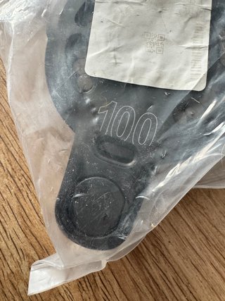 Polea Harken Black Magic 100mm Block pulley x2