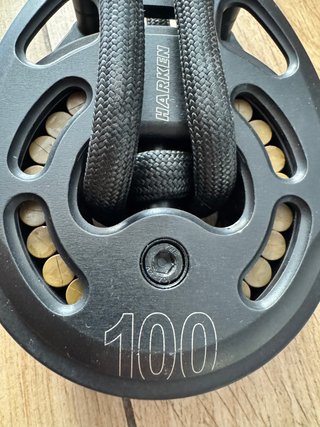 Polea Harken Black Magic 100mm Block pulley x2