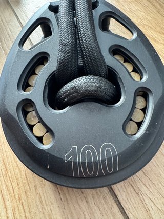 Polea Harken Black Magic 100mm Block pulley x2