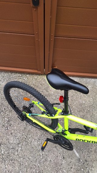 Bicicletta Rockrider ST 500 Decathlon verde lime