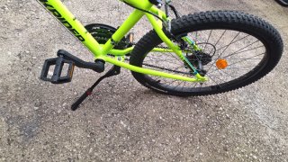 Bicicletta Rockrider ST 500 Decathlon verde lime