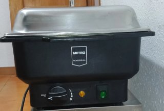 Calienta tapas eléctrico hostelera Metro Profess
