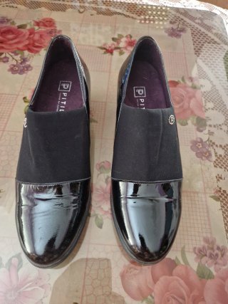 Zapatos Pitillos Talla 39 Negros