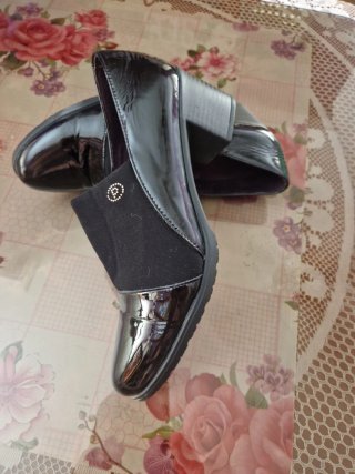 Zapatos Pitillos Talla 39 Negros