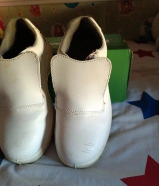 Zapatos de cocina Coverguard blancos