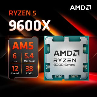 Procesador AMD Ryzen 5 9600X AM5 Zen 5