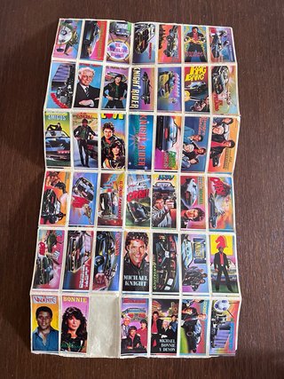 Pegatinas Coche Fantástico 1984
