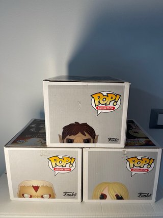 Funko Pop! Attack on Titan 3 pezzi