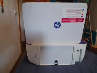 Impresora HP Blanca y Negra