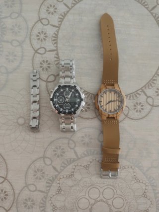 Set 2 relojes + pulsera