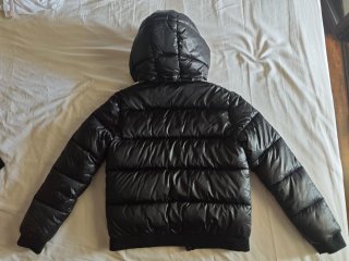 Giubbotto bomber Guess bambina nero