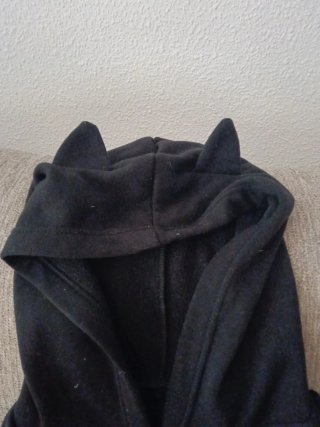 Sudadera con capucha y gatos Yin Yang