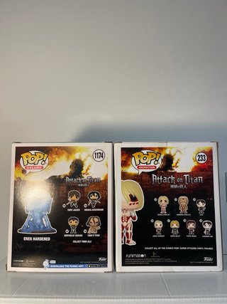 Funko Pop! Attack on Titan Eren & Female Titan