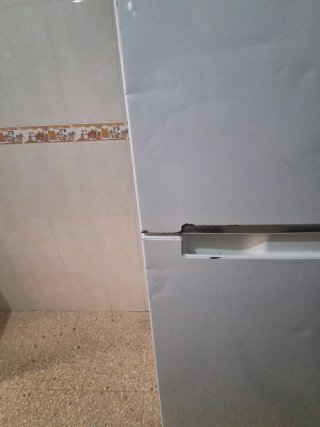 Nevera blanca samsung