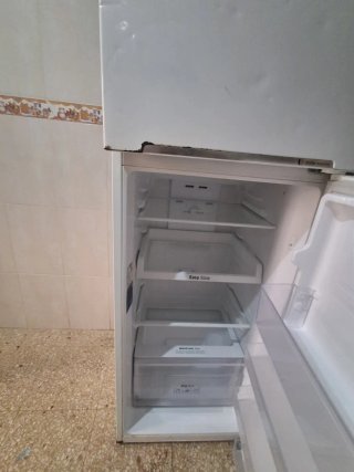 Nevera blanca samsung