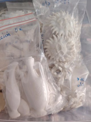 Miniaturas de marmolina PERFILES, GRAN VARIEDAD