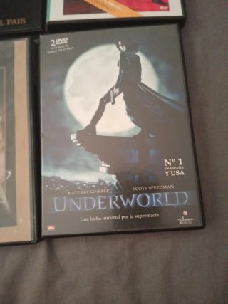 Lote 6 DVDs: Planeta de Simios, Underworld, El Exo