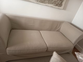Sofá-cama Maisons du Monde beige 3 plazas